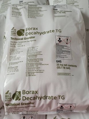 Borax Decahydrate 25kg - จำหน่ายขายส่งเคมีภัณฑ์ทุกชนิด - คศา